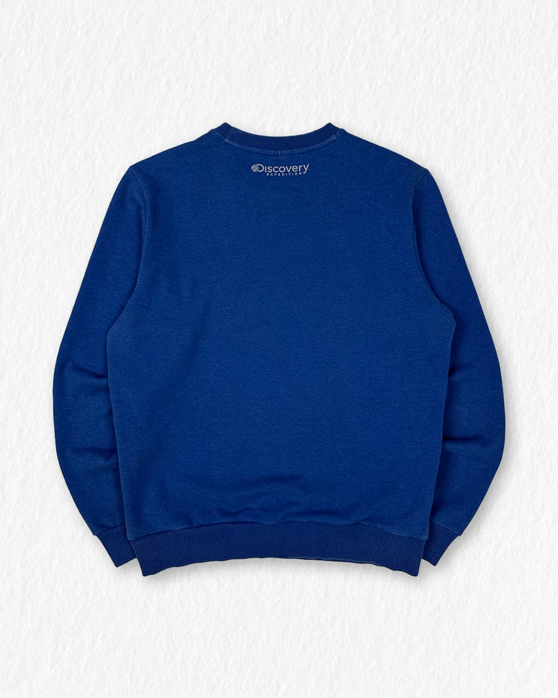 디스커버리 기모 맨투맨 블루 상품이미지2