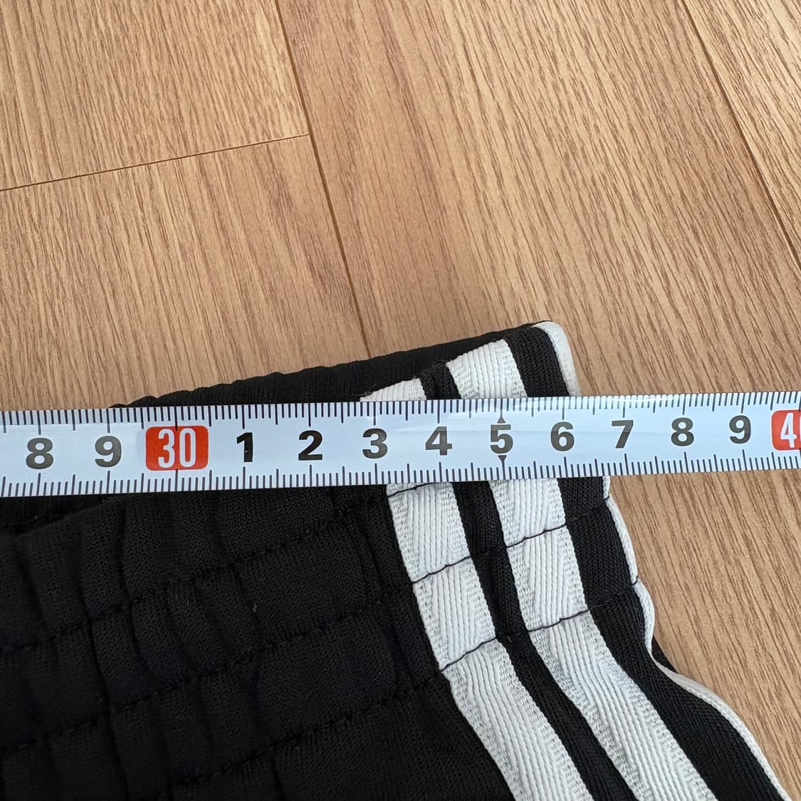 아디다스 여성 삼선 트레이닝 바지 블랙 XL 상품이미지9