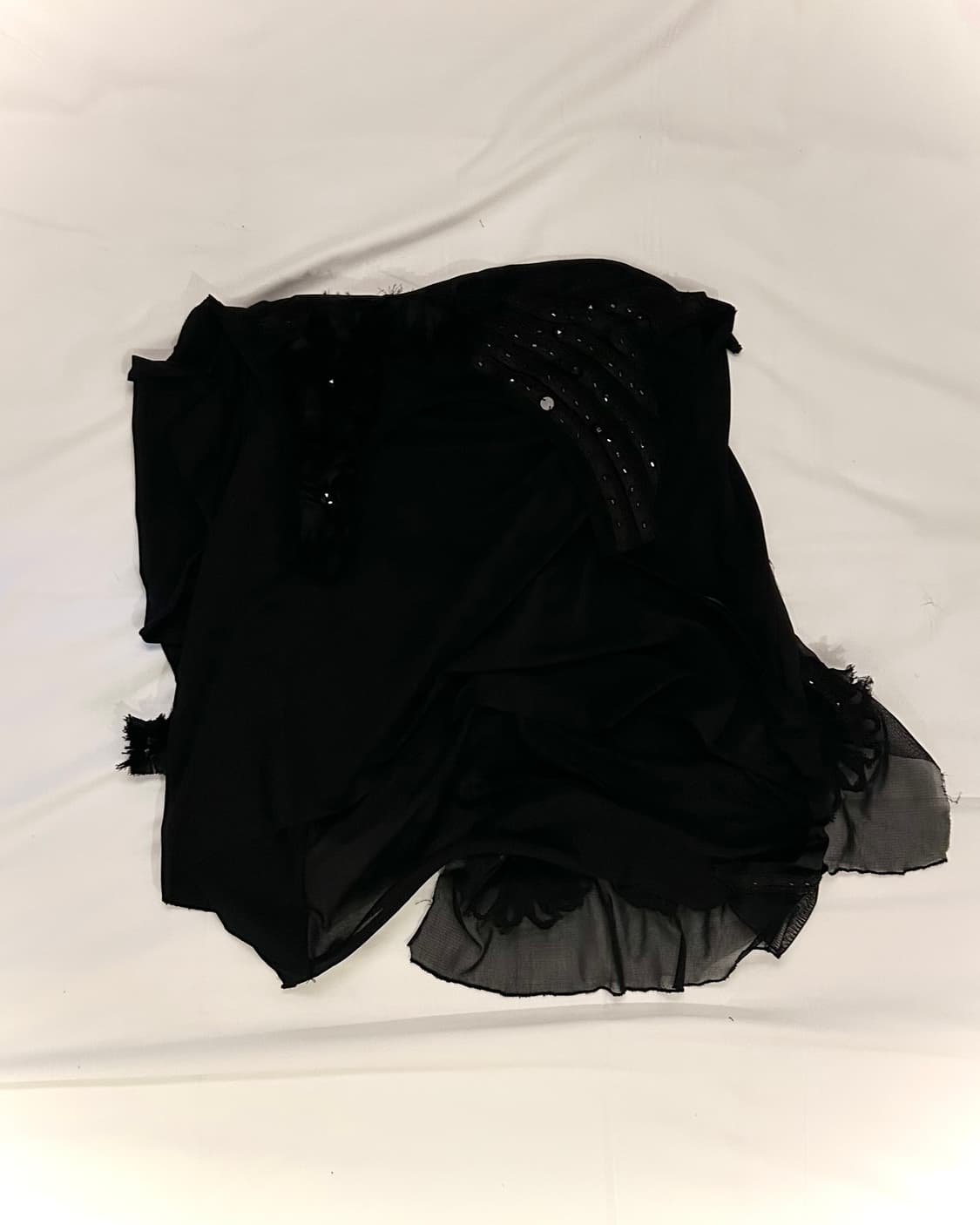 Black spangle skirt 상품이미지9