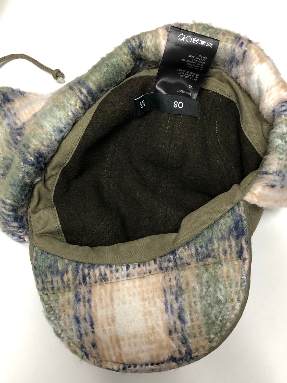 사파리스팟 에스티씨 이어 플랩 캡 카키 상품이미지3