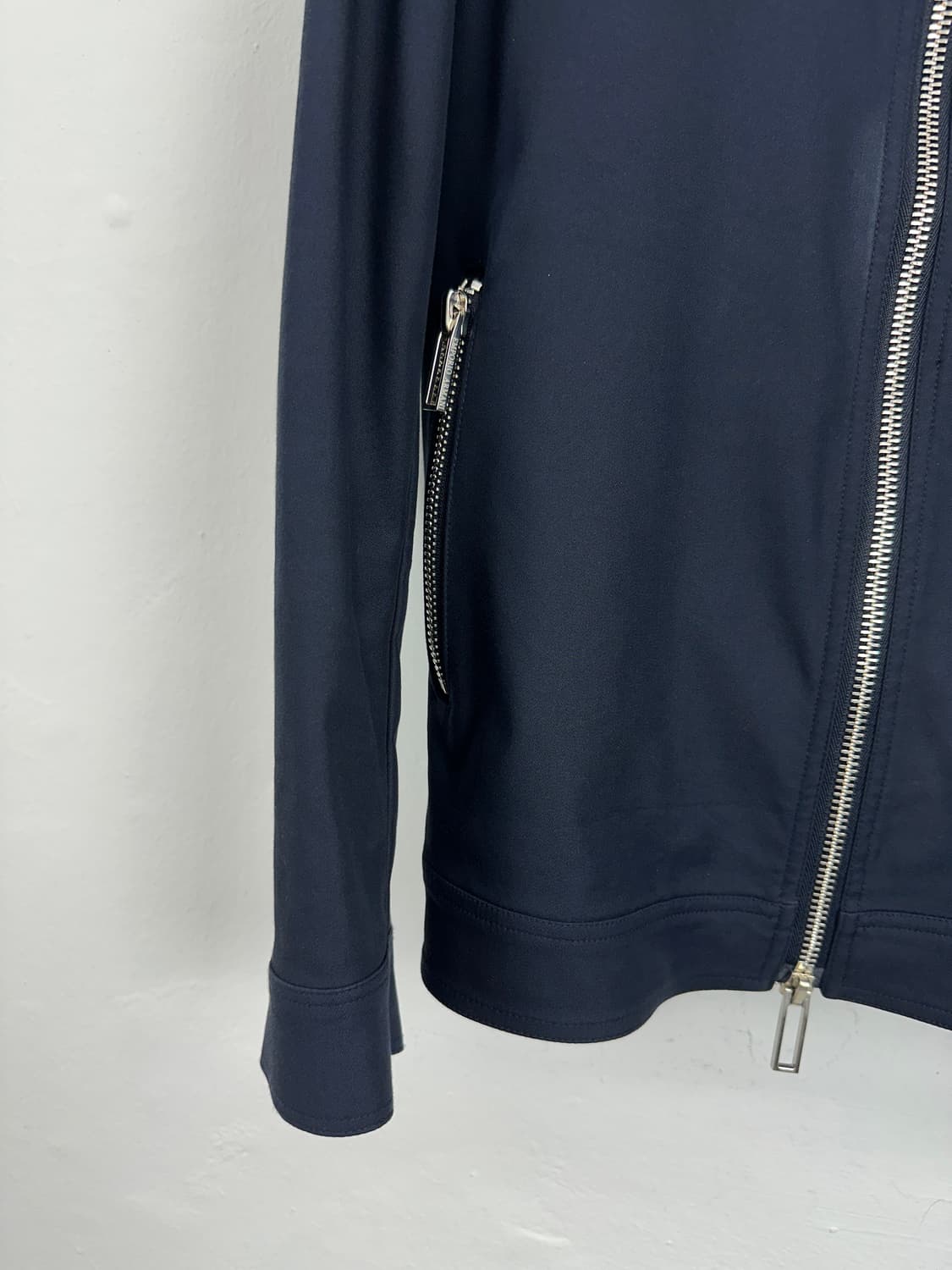 Emporio Armani Leather Collar 2-Way Zip  상품이미지4