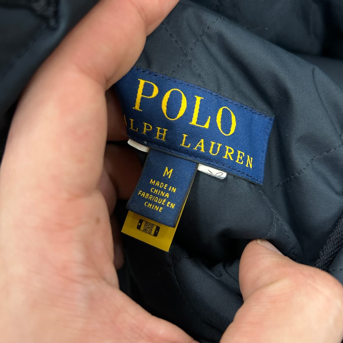 폴로 리버시블 퀼팅 자켓(M) 상품이미지8