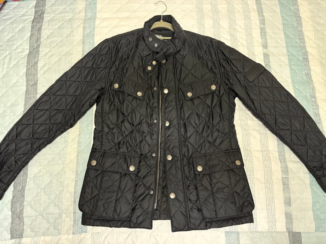 바버 barbour인터네셔널 퀄팅 자켓 m 상품이미지1