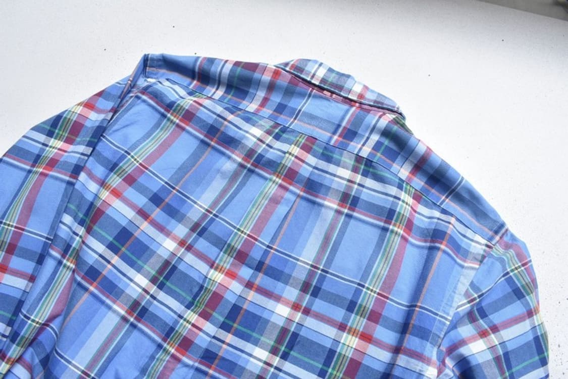 폴로 랄프로렌 큐알라벨 체크셔츠 XL N0946 상품이미지3