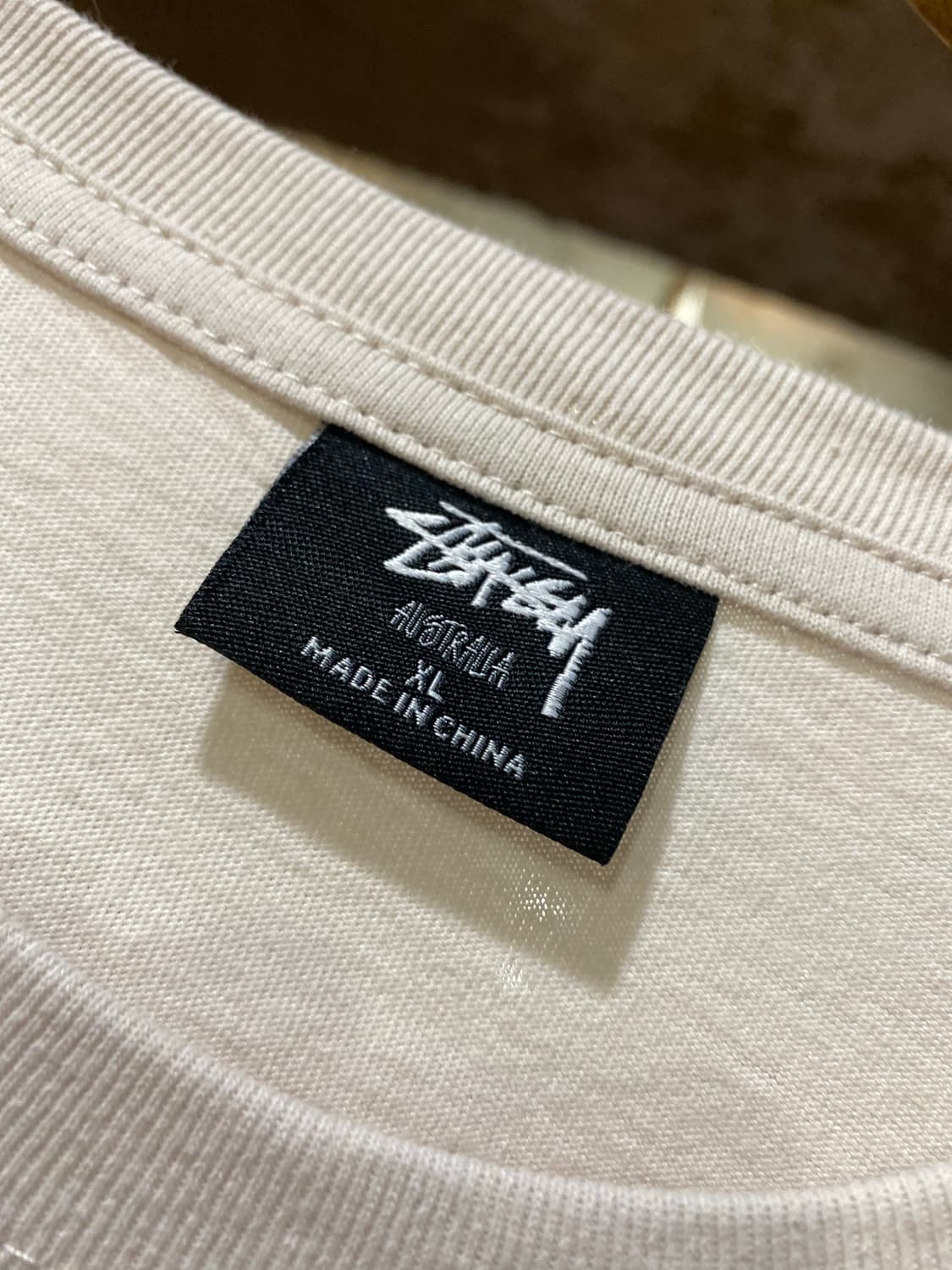 stussy 스투시 빅로고 프린팅 티셔츠 XL 상품이미지4