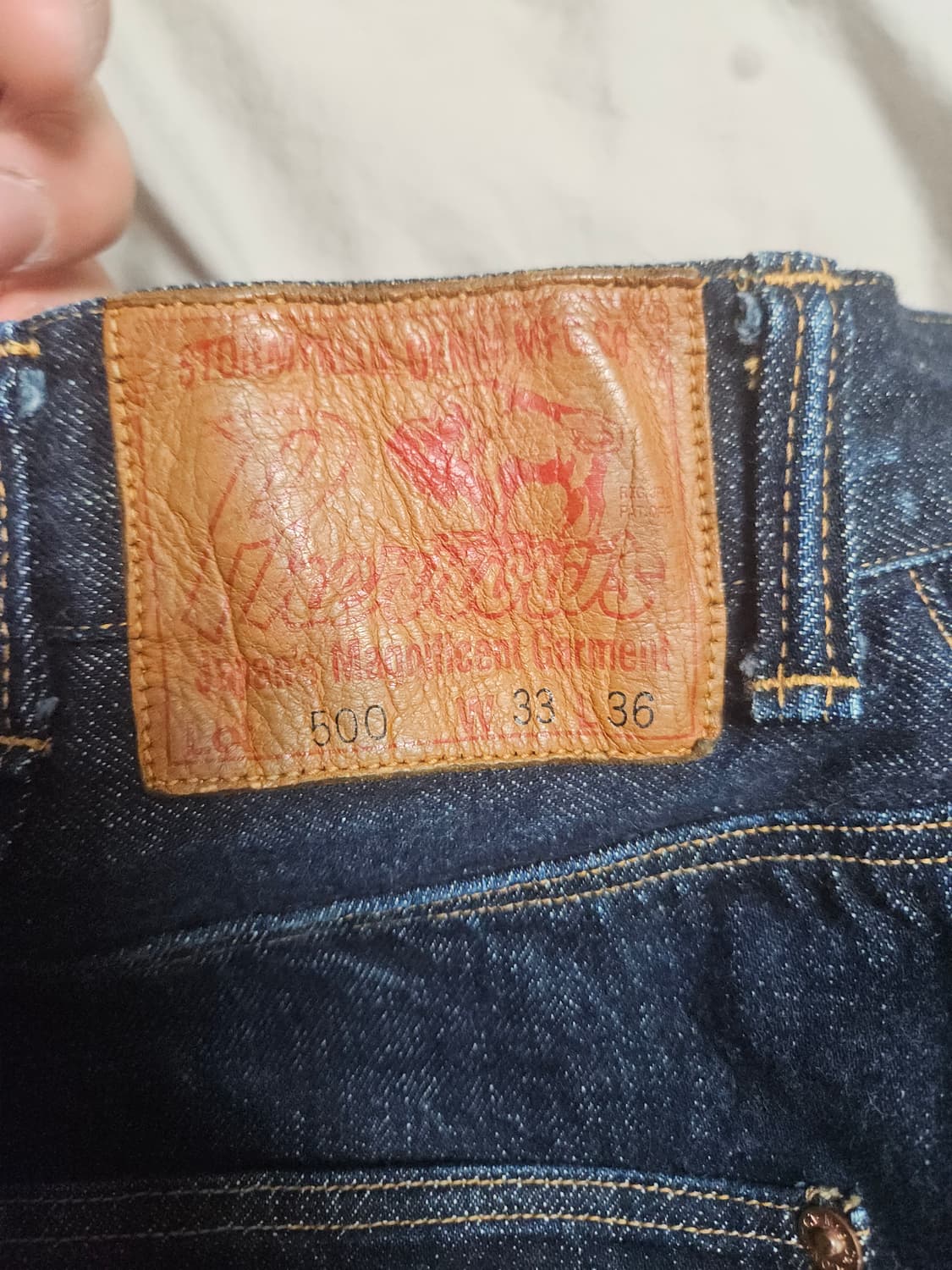 페로우즈 데님 셋업 상품이미지4