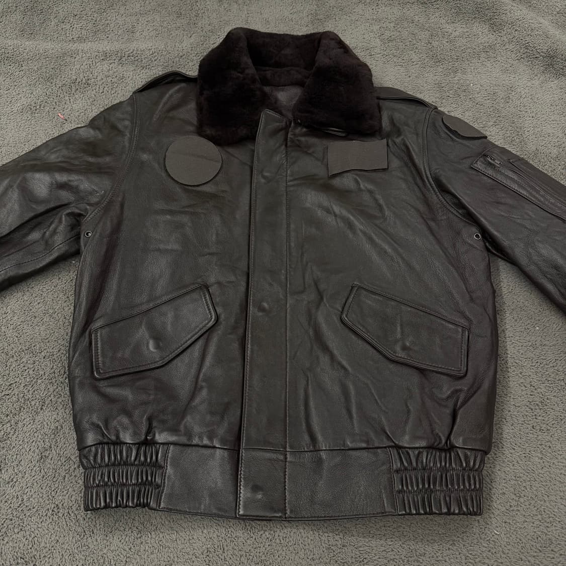 [ M ] 육군 군용 A2 레더 항공자켓 상품이미지3