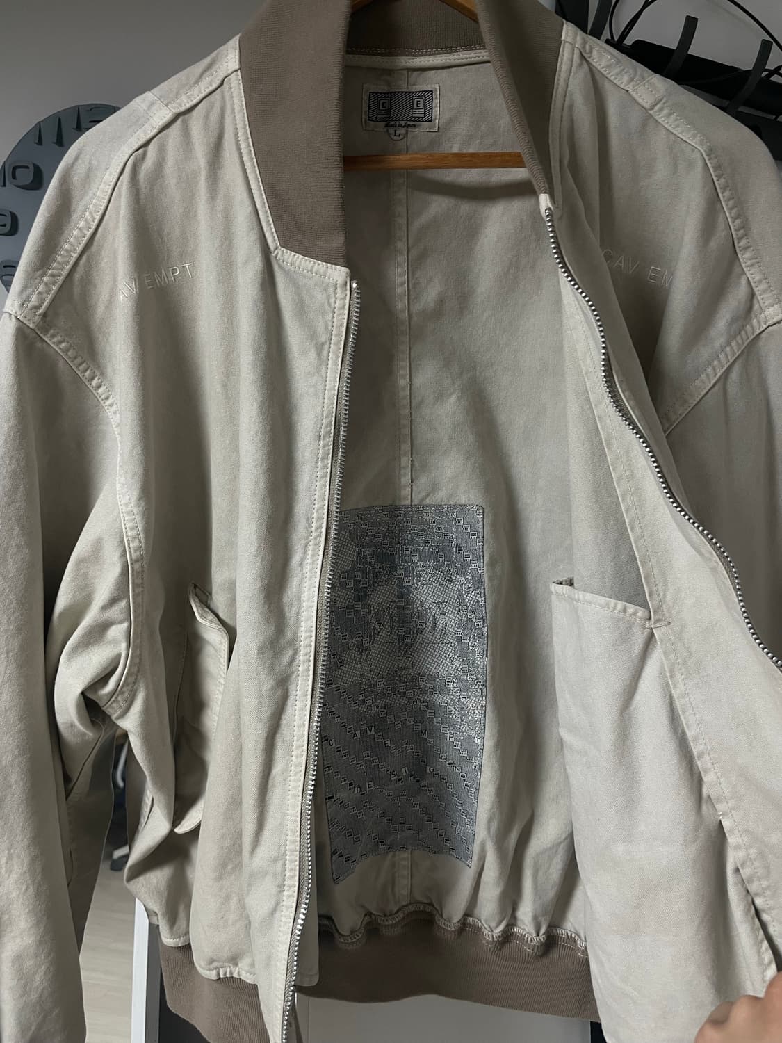 (L) 카브엠트 OVERDYE DUCK ZIP JACKET 상품이미지2