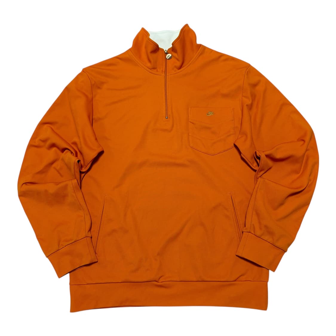 나이키 00s  레트로 오렌지 트랙탑 반집업 상품이미지2