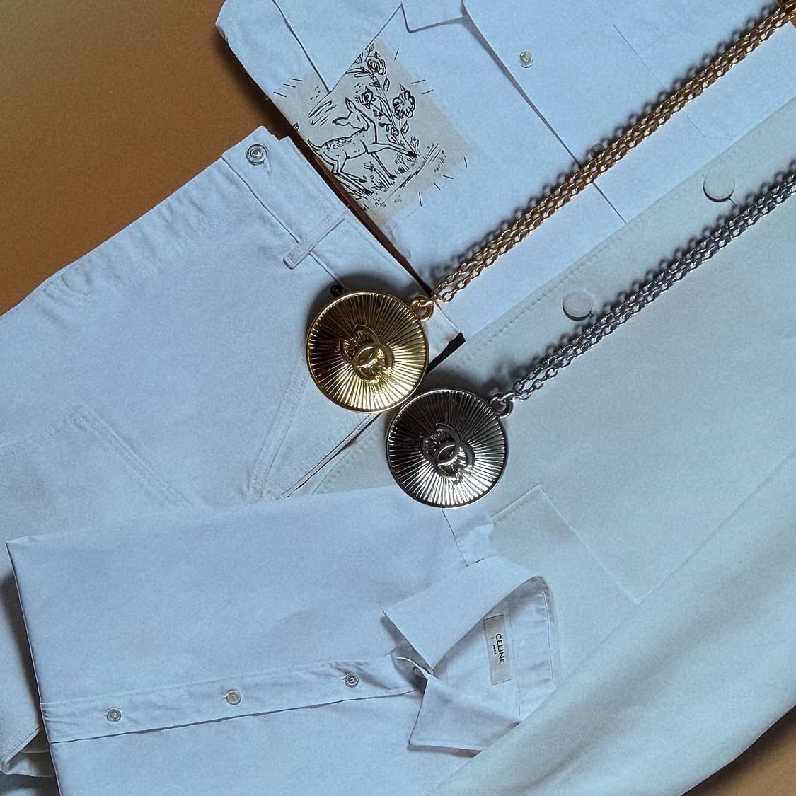 샤넬 썬버스트 코인 목걸이 상품이미지3