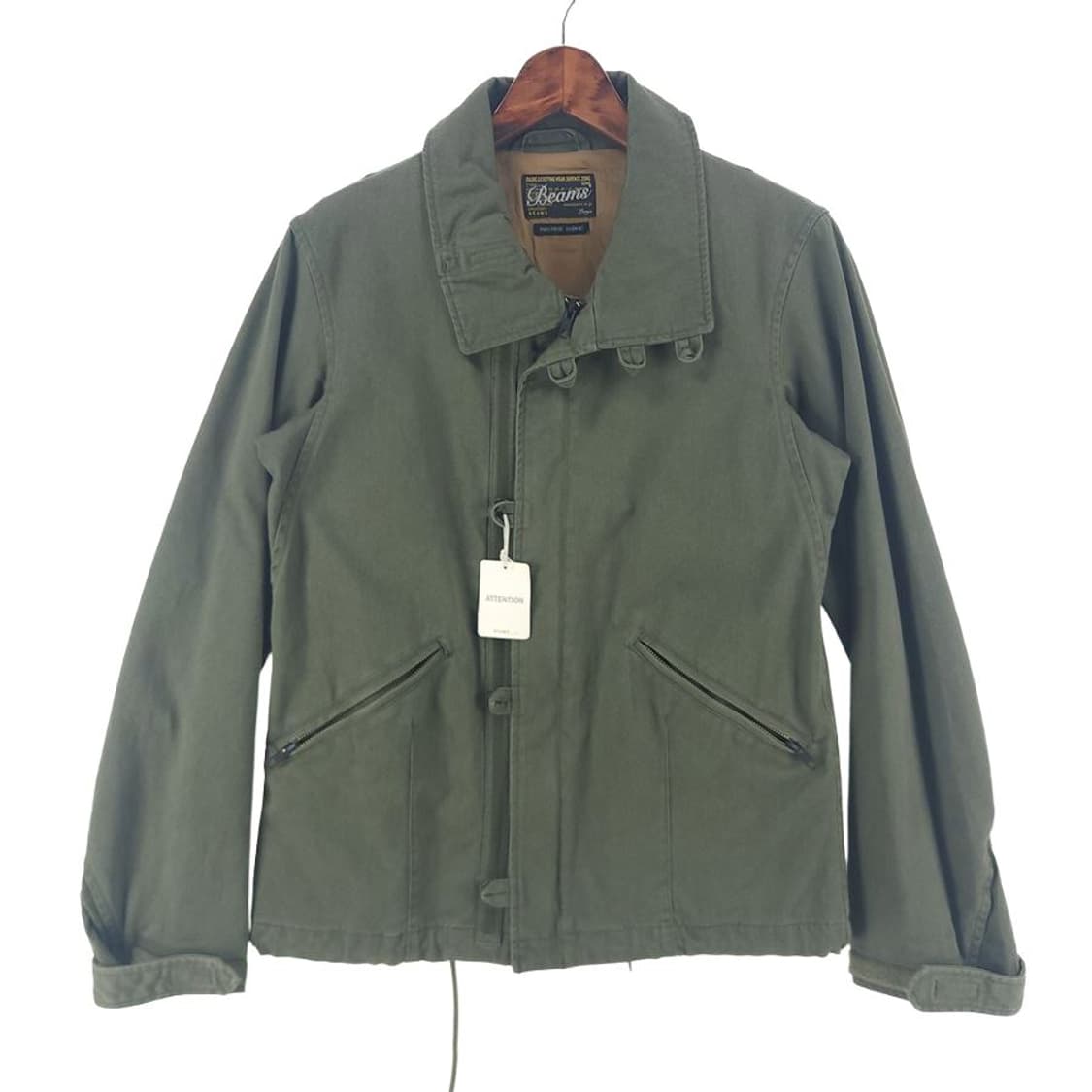 [남L](미사용)빔즈 카키 스윙톱 자켓[Y63-243] 상품이미지1