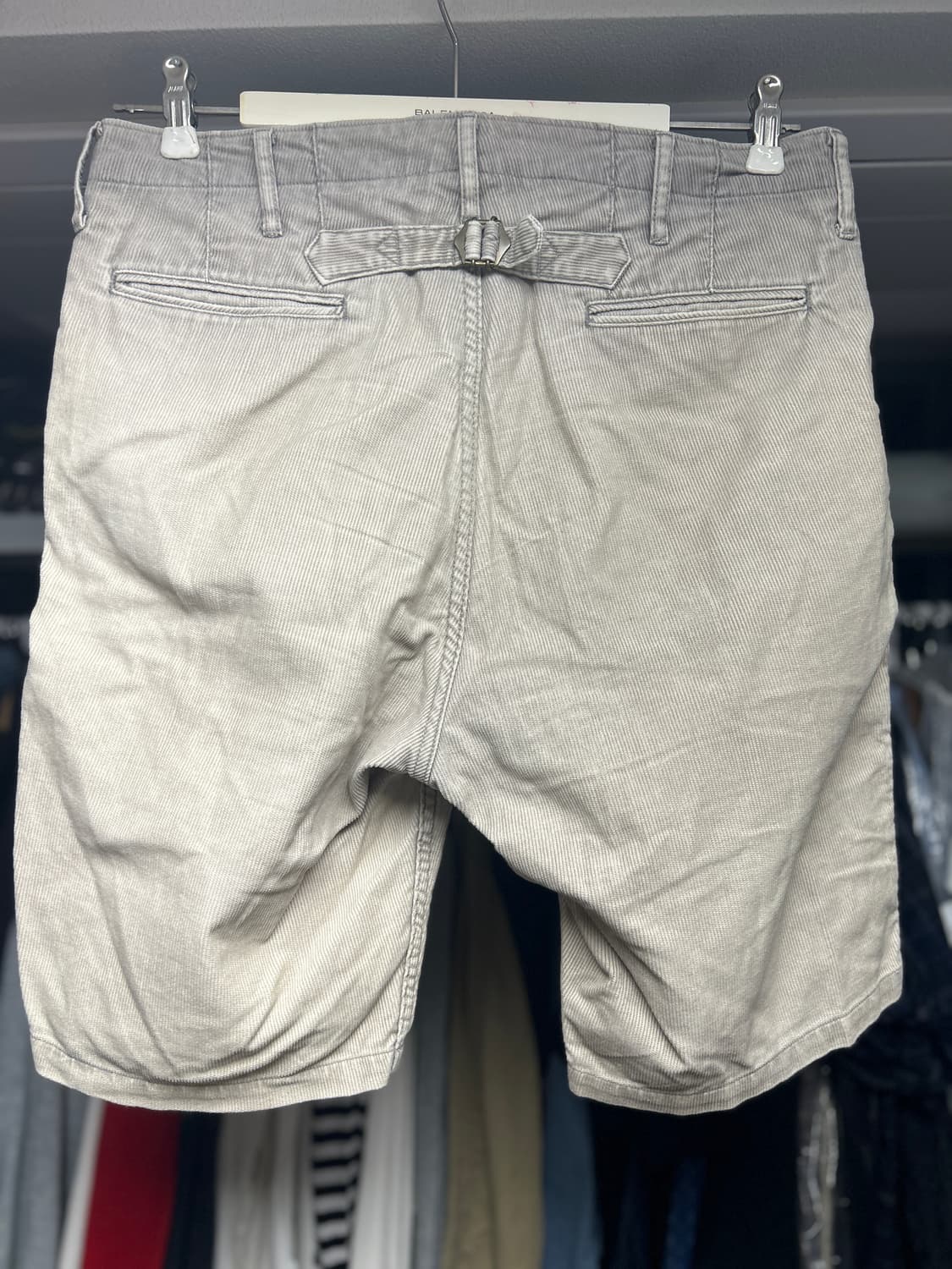 VISVIM 비즈빔 올리브 베이지 코듀로이 반바지 2 상품이미지4