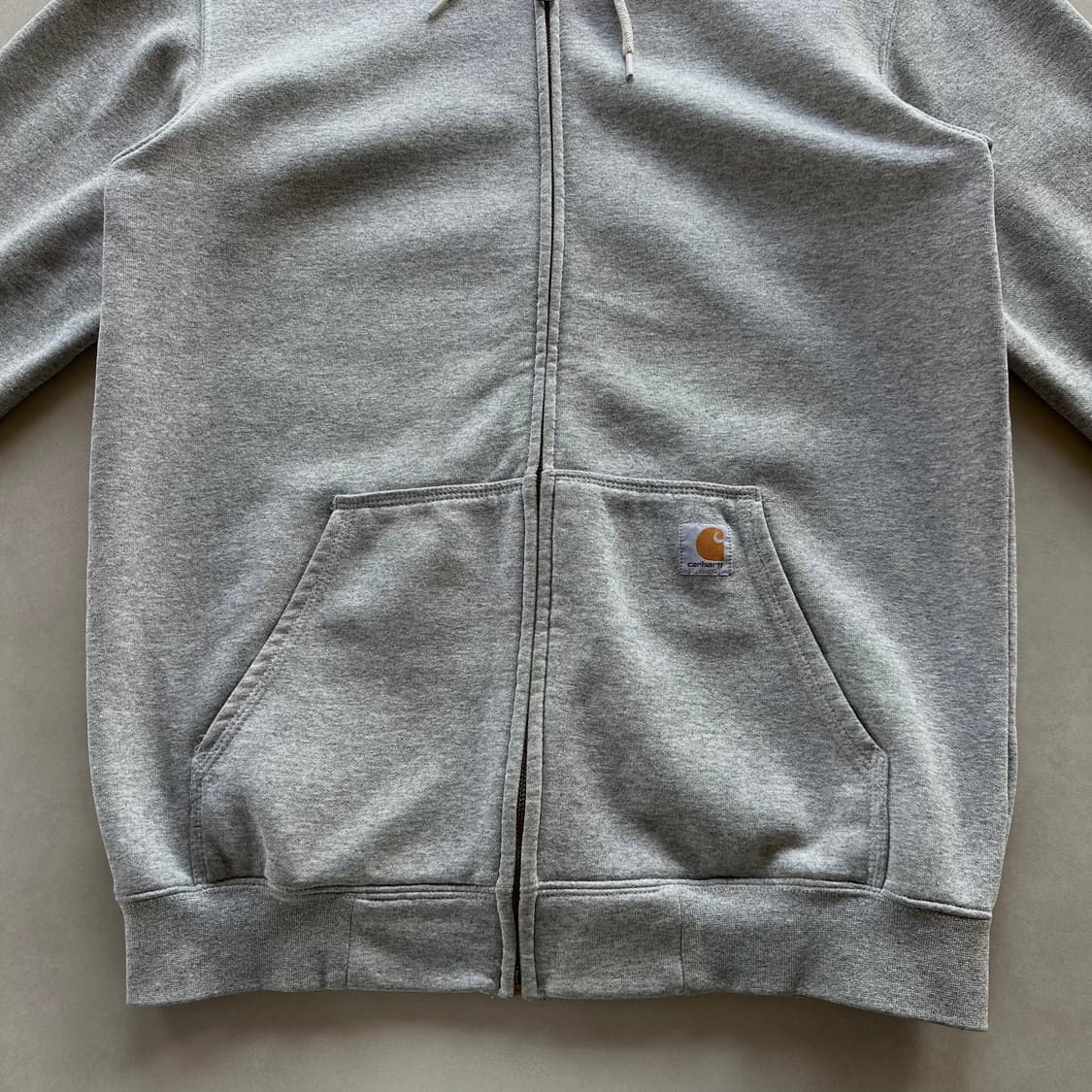 [L]칼하트 WIP 미드웨이트 그레이 후드집업 상품이미지4