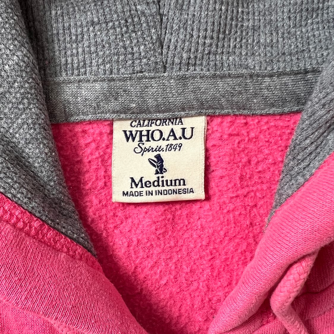 후아유 여성 후드집업 핑크 🍓 상품이미지3