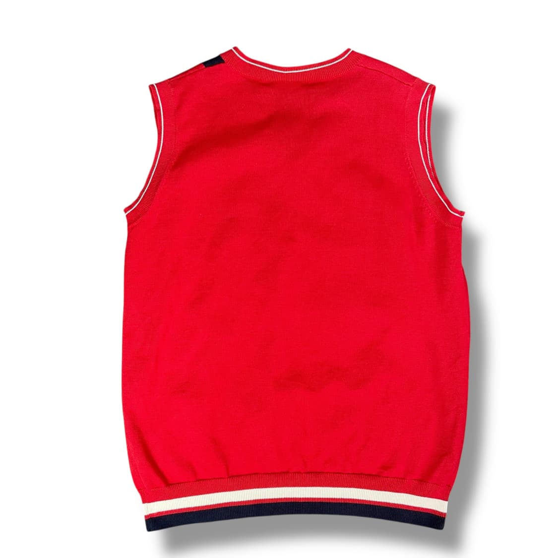 카파 KG 레드 컬러 골프 베스트 LL 상품이미지2