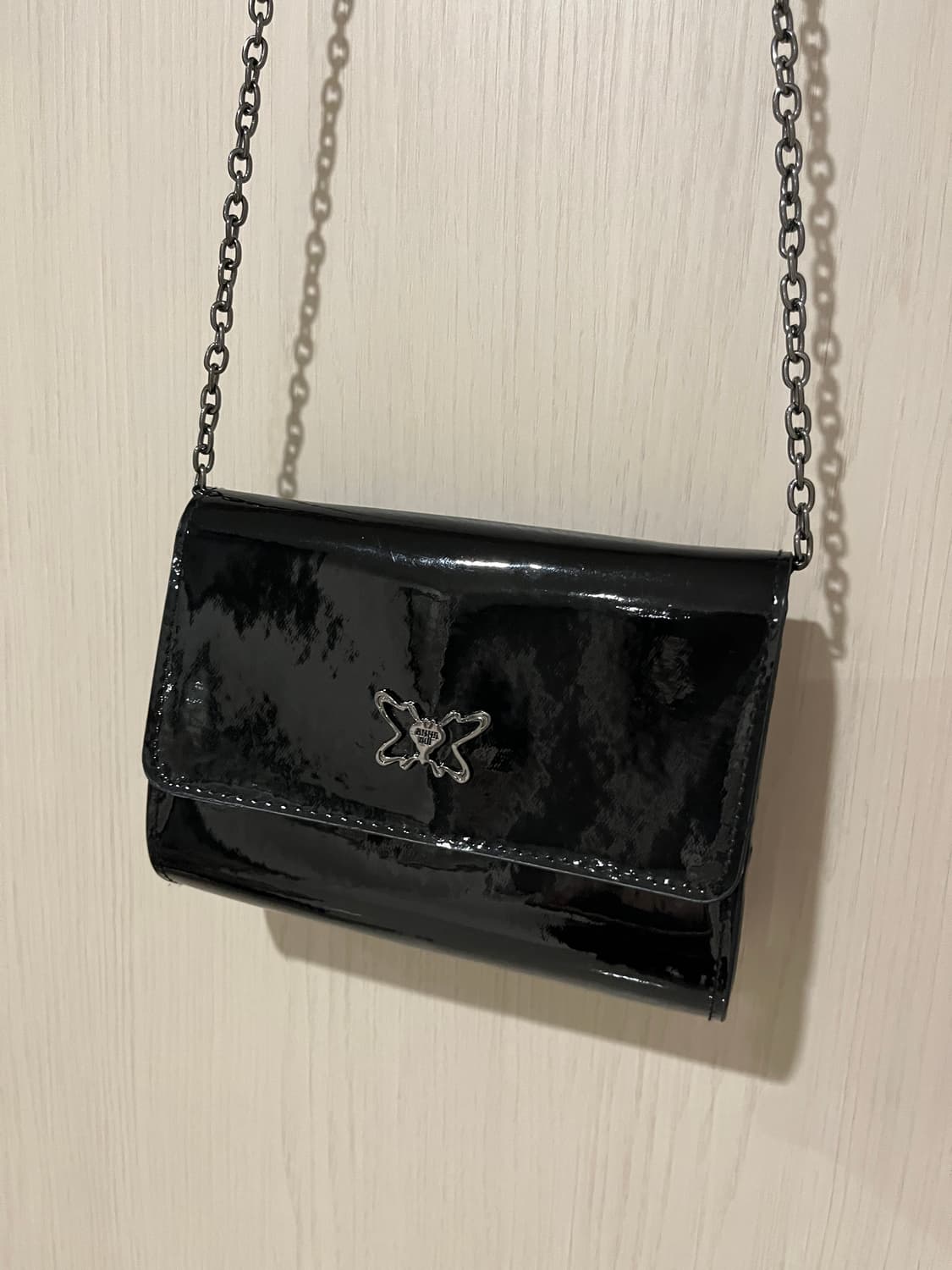 안나수이 블랙 체인 미니백 크로스백 상품이미지2