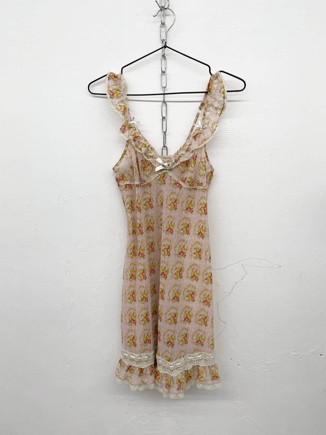 에블린 플로럴 레이스 슬립 상품이미지4