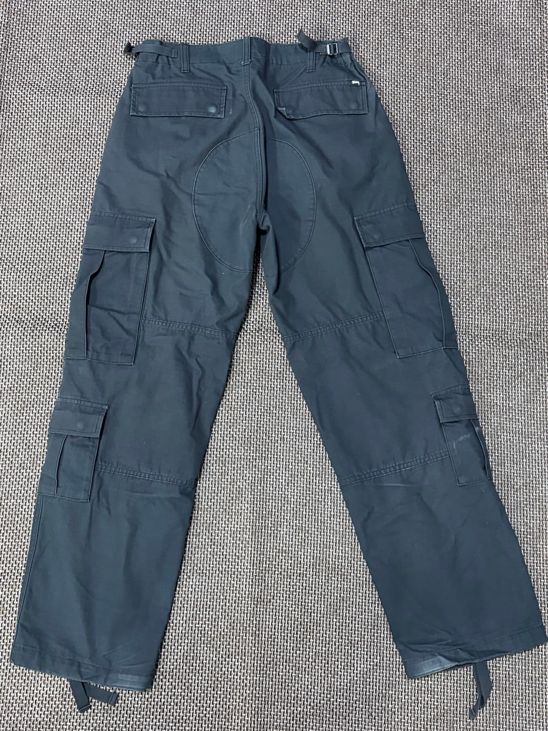 스투시 립스탑 카고 워크 팬츠 블랙 상품이미지5