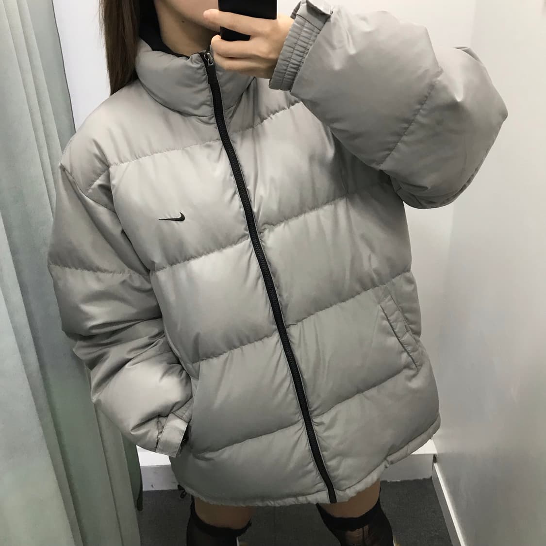 나이키 그레이 패딩 상품이미지1