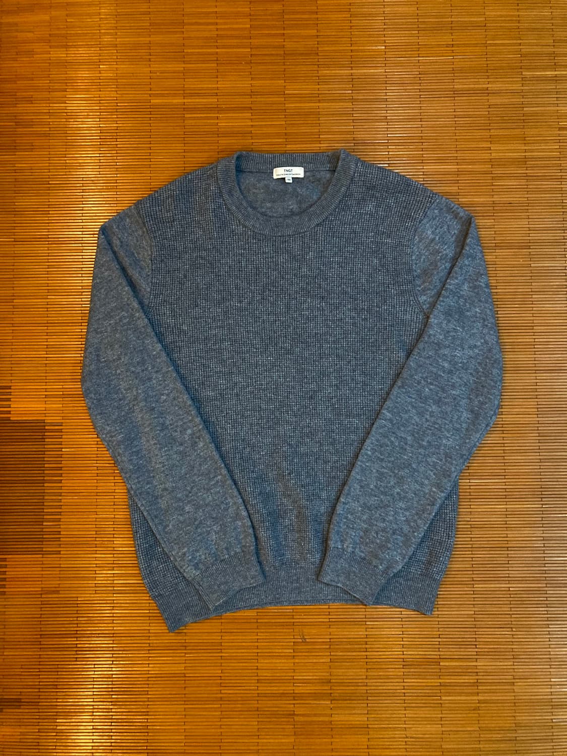 tngt 와플 블럭 니트 상품이미지1