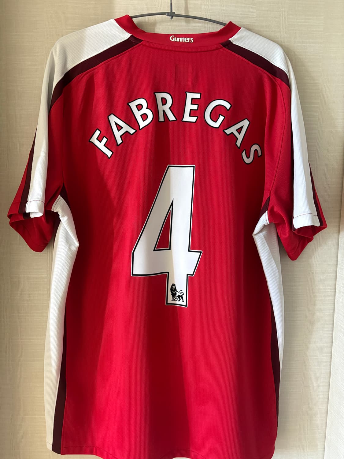 08-10 아스날 홈 파브레가스 유니폼 정품 상품이미지1