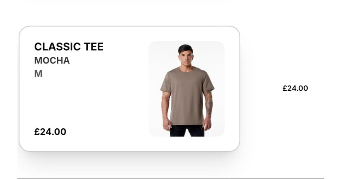 택포) Alphalete 클래식 티 M 상품이미지3