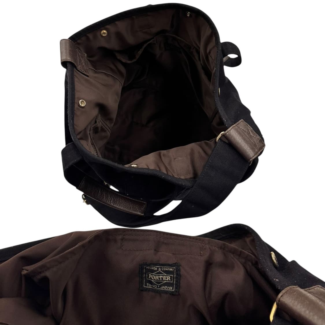 포터 COAL 2way 토트백 블랙 (M) 상품이미지9