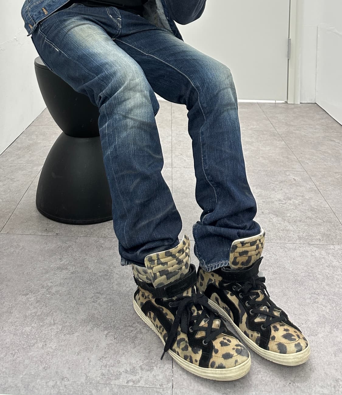 Pierre Hardy high-cut strap leopard snea 상품이미지10