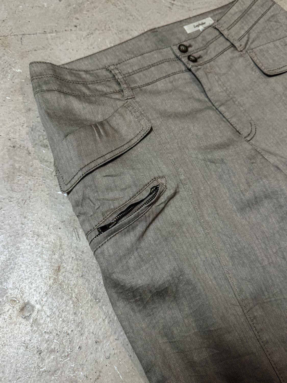 Beige flare pants   상품이미지3