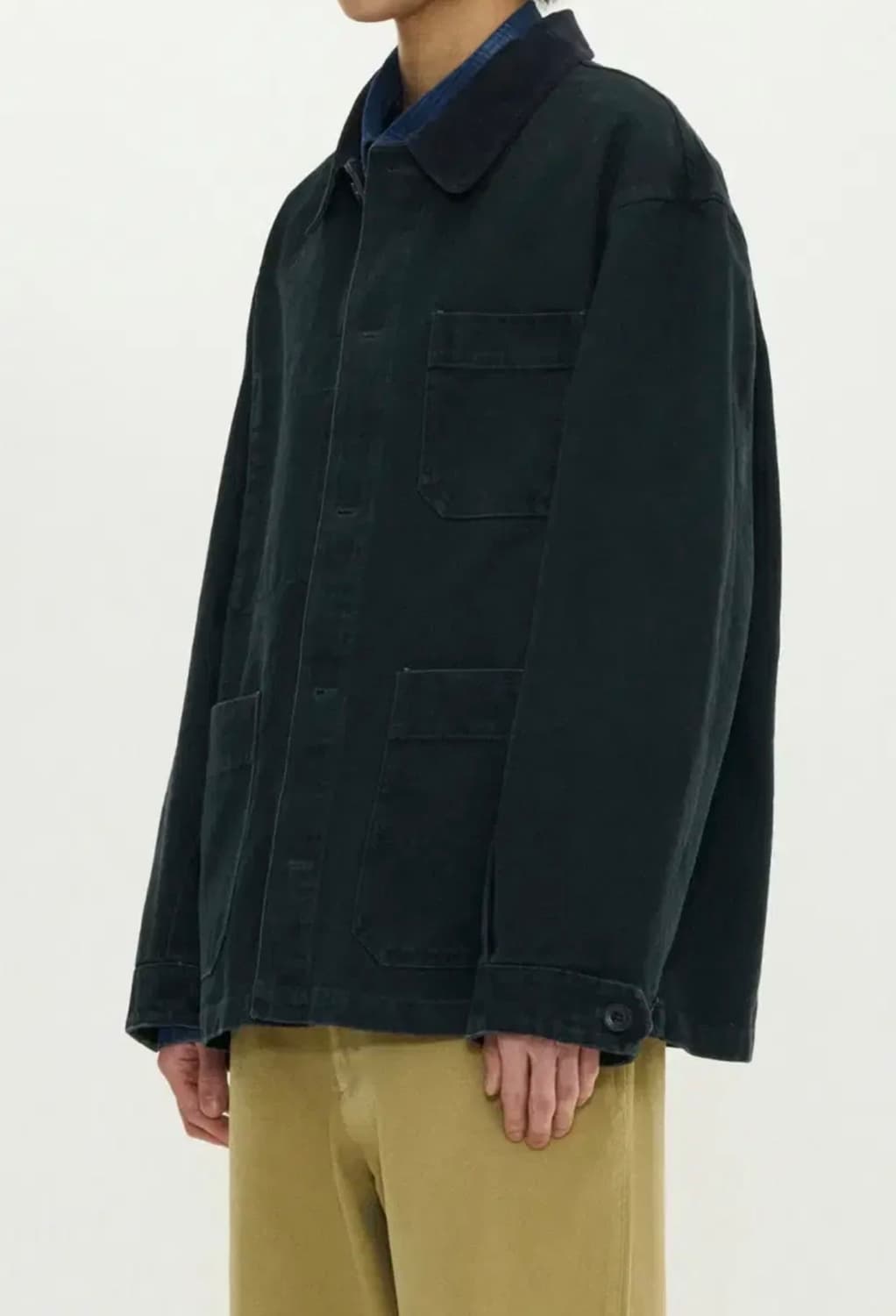 [새상품급, 3] 퍼렌 워크자켓 네이비 캔버스 상품이미지2