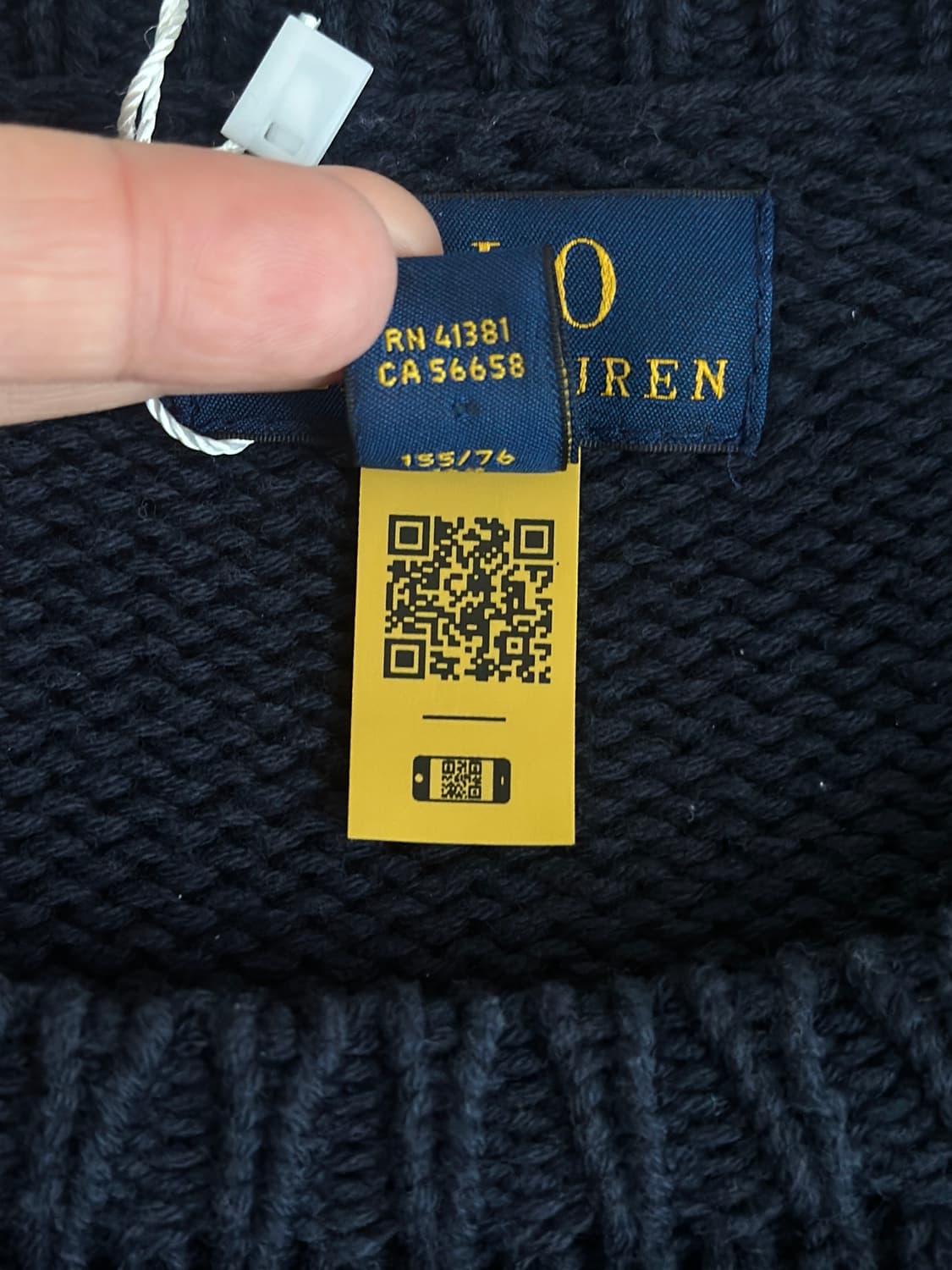 폴로 랄프로렌 네이비 성조기 니트 상품이미지7