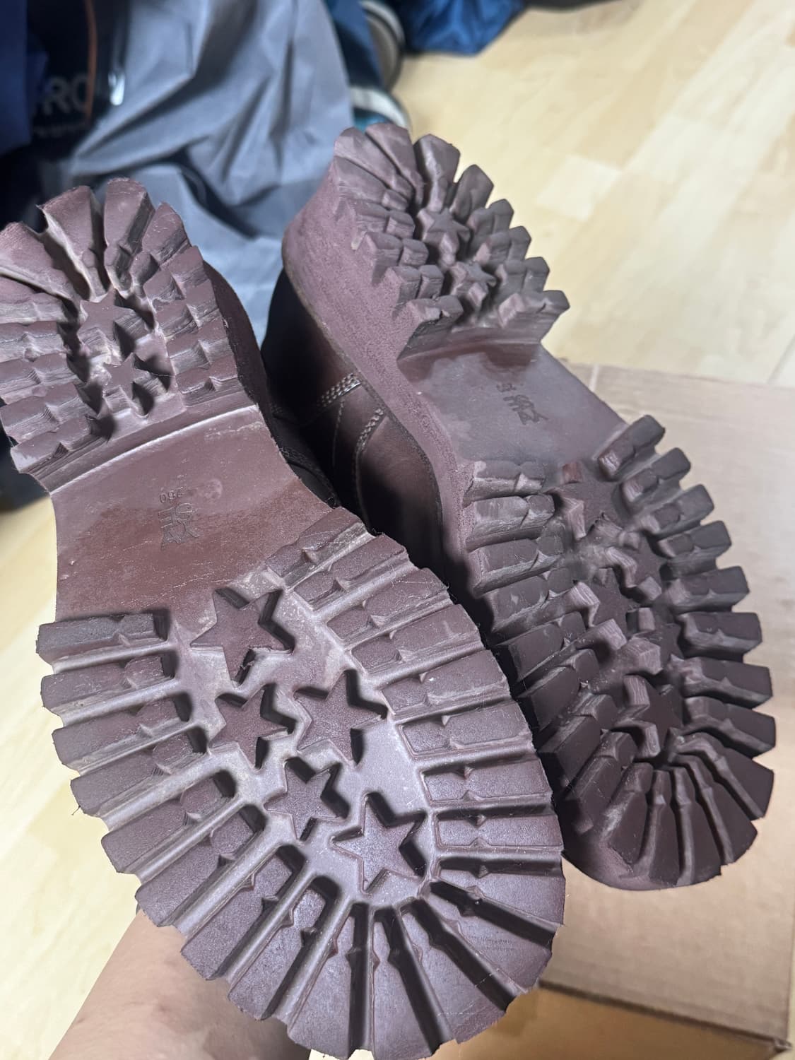 야세 코만도솔 홀스하이드 부츠 브라운 상품이미지2