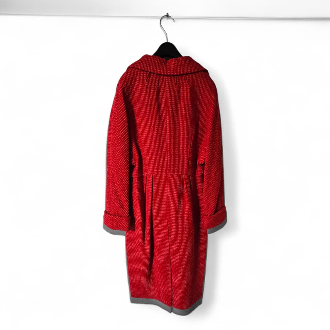 하우앤왓 원피스형 코트 55 │ 레드 포인트코트 │ 봄간절기용 상품이미지10