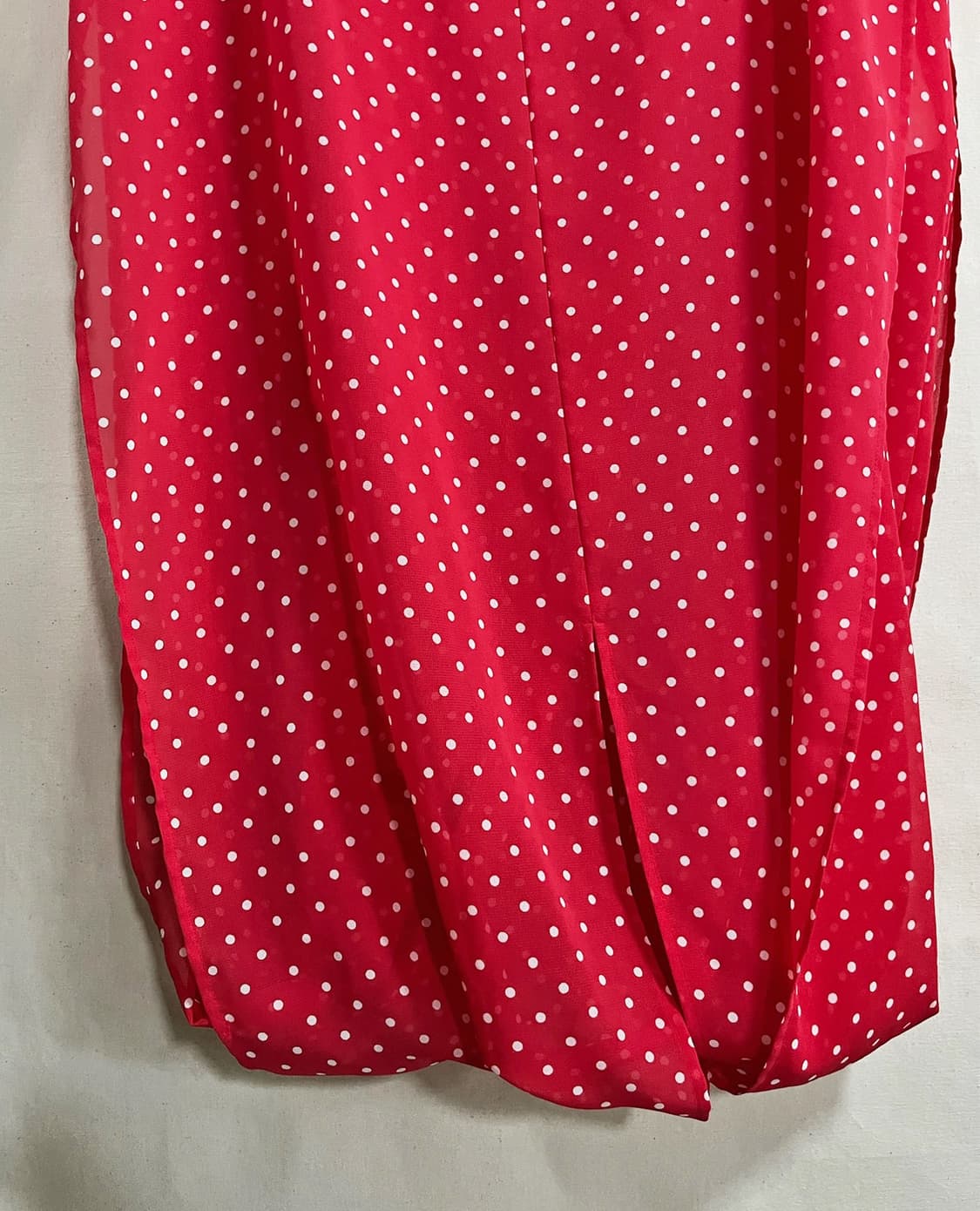 JUNYA WATANABE dot red dress 상품이미지6