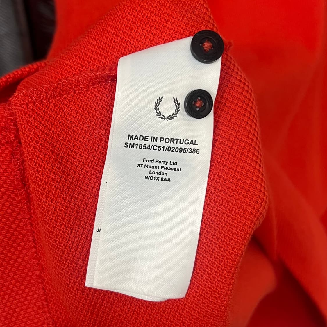 라프시몬스 x 프레드페리 피케 셔츠 상품이미지5