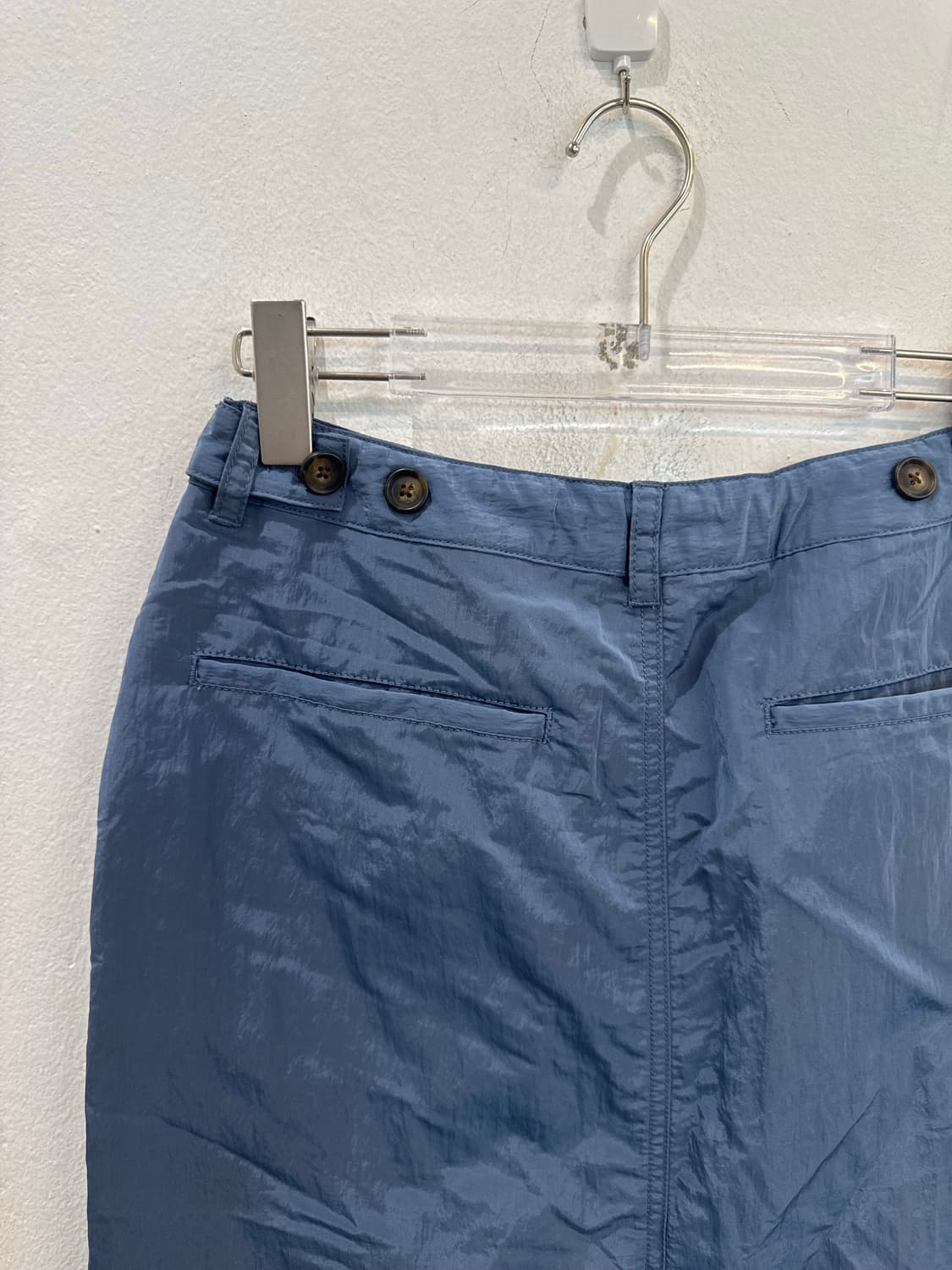 HIM Nylon Two-Way Blue Skirt 상품이미지4