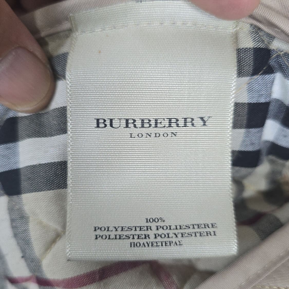 여성 버버리 Burberry London 퀼팅 자켓 M 상품이미지8