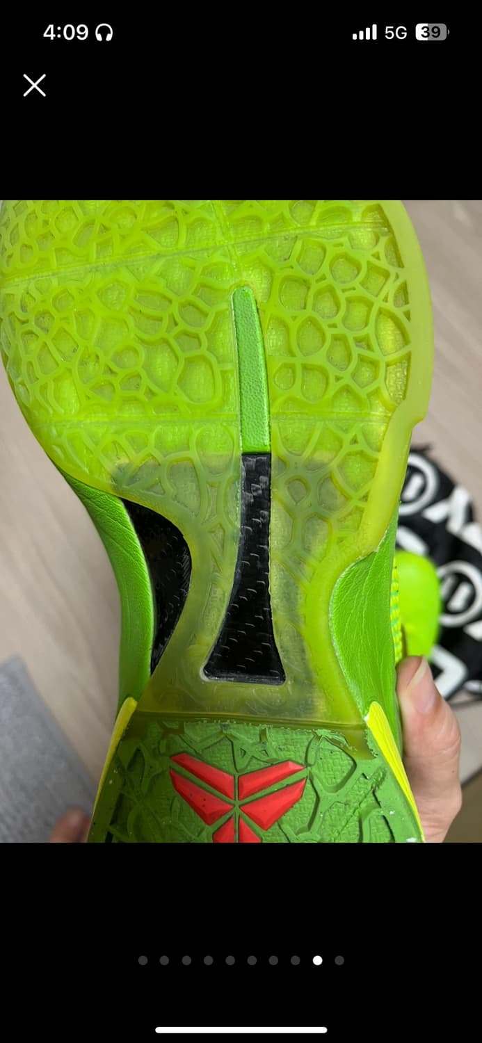 [290] 코비6 그린치 판매/교환 상품이미지3