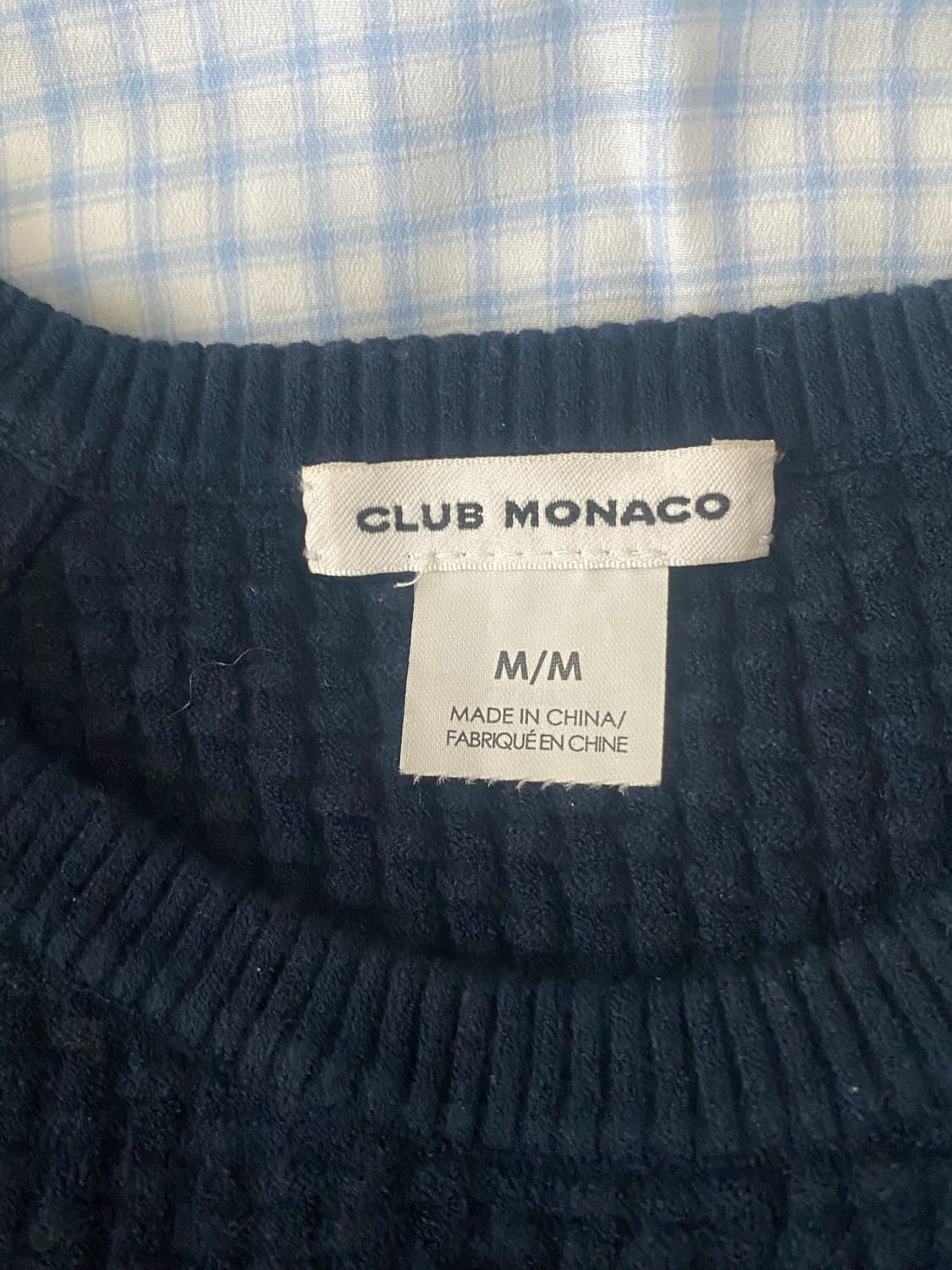 CLUB MONACO 클럽모나코 레이어드스타일 니트(M) 상품이미지8