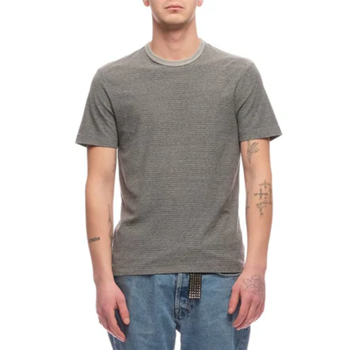 5) 제임스펄스 james perse 스트라이프 슬랍 반팔 티셔츠 상품이미지6