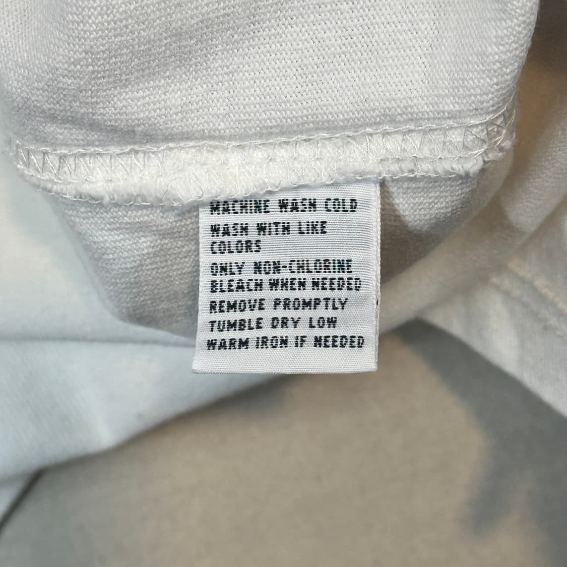 M) 폴로 랄프로렌 빅포니 화이트 럭비티 긴팔 카라티 상품이미지8