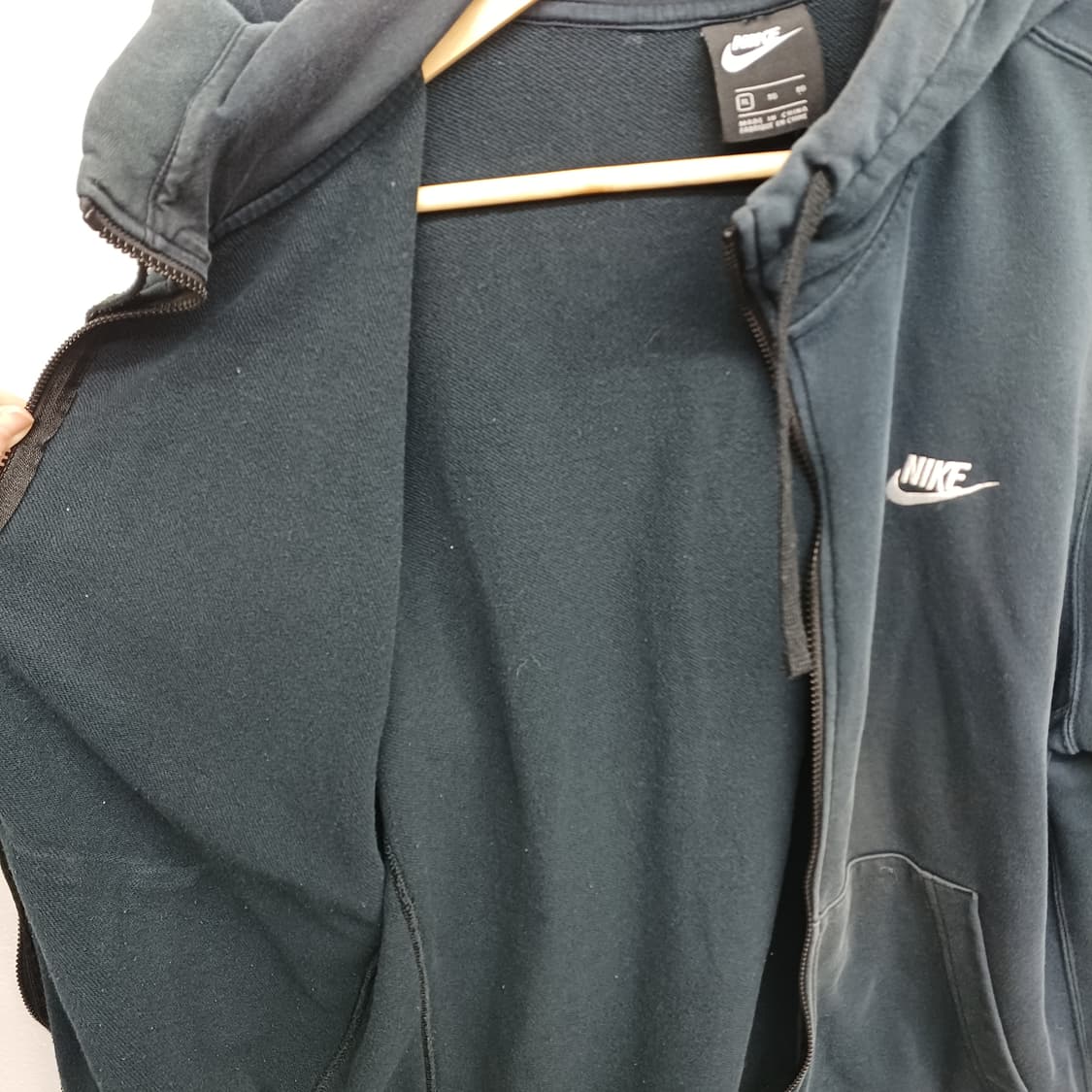 나이키 네이비 후드 집업 XL 상품이미지3