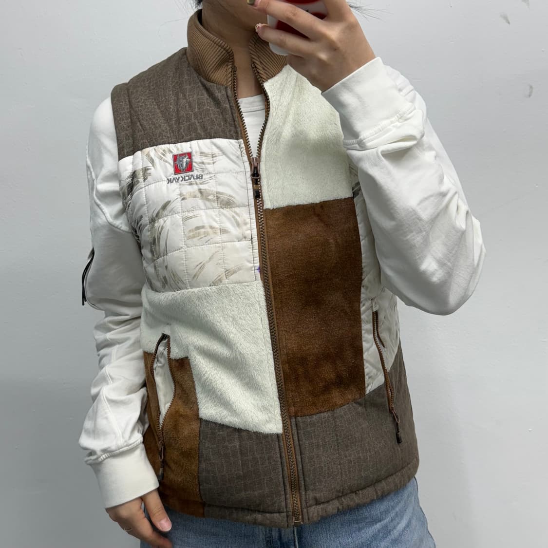 [L] 블랙야크 패딩 조끼 상품이미지1