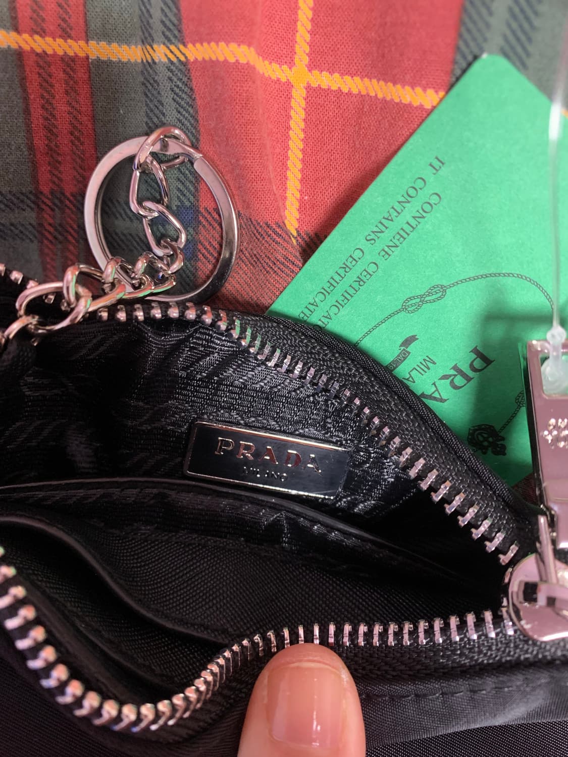 프라다 노벨티 파우치 카드지갑  상품이미지2