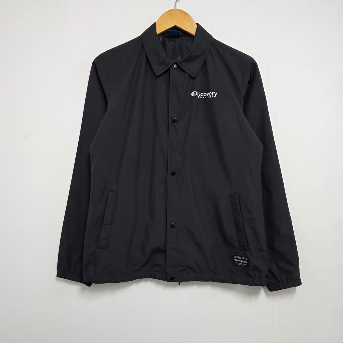 95) 디스커버리 코치자켓 바람막이 블랙 상품이미지1