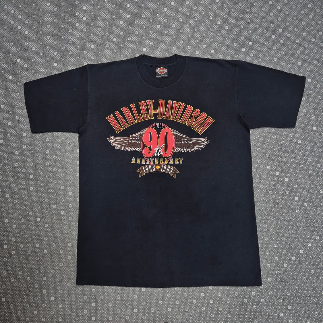 [L]90s US Made 할리데이비슨 90주년 기념-A14 상품이미지1