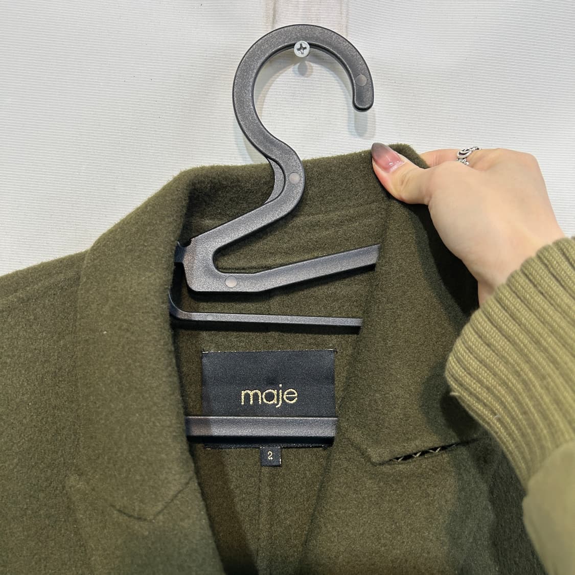 마쥬 울 캐시미어 코트 55 상품이미지2