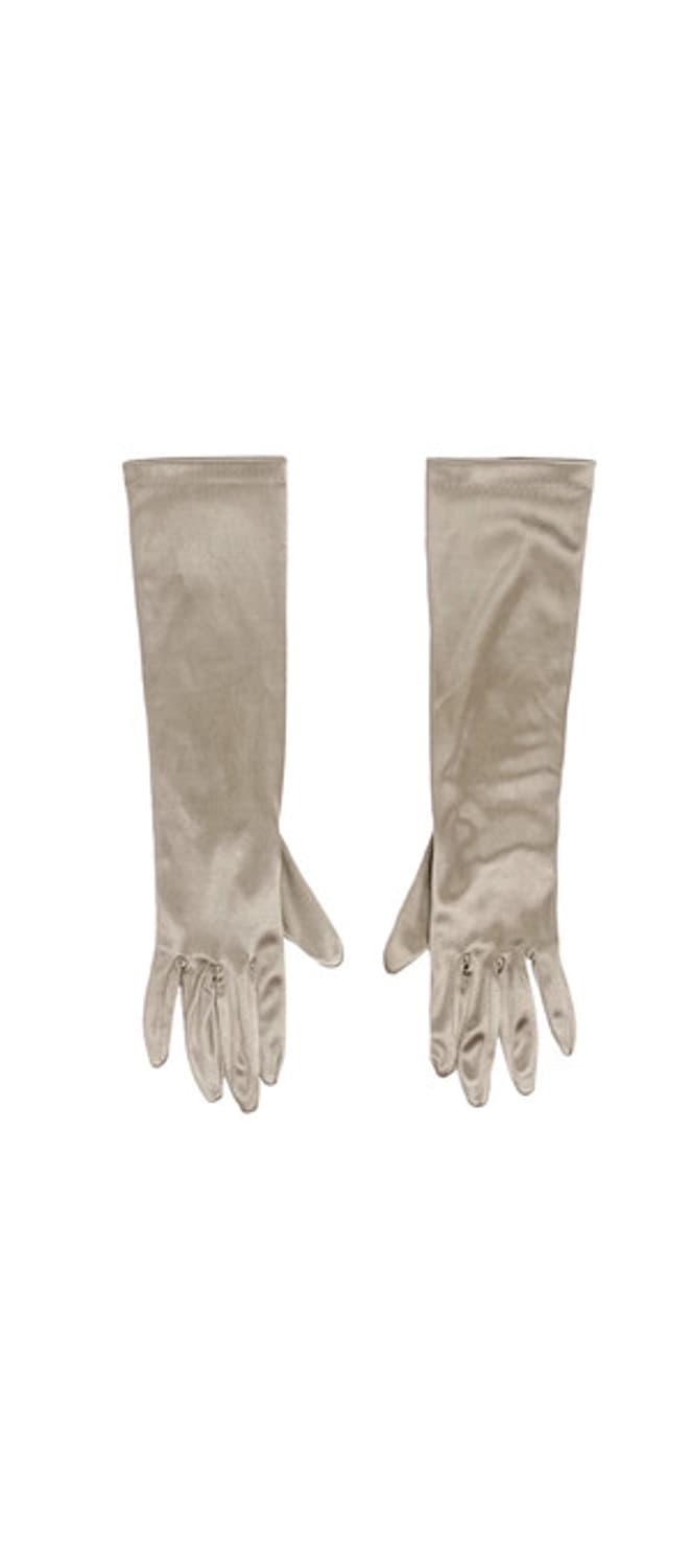 샵페어리 beige silky gloves 상품이미지1