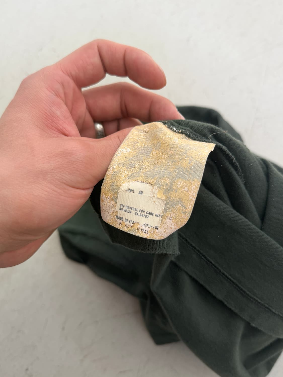 프라다 코튼 PK 티셔츠 상품이미지5