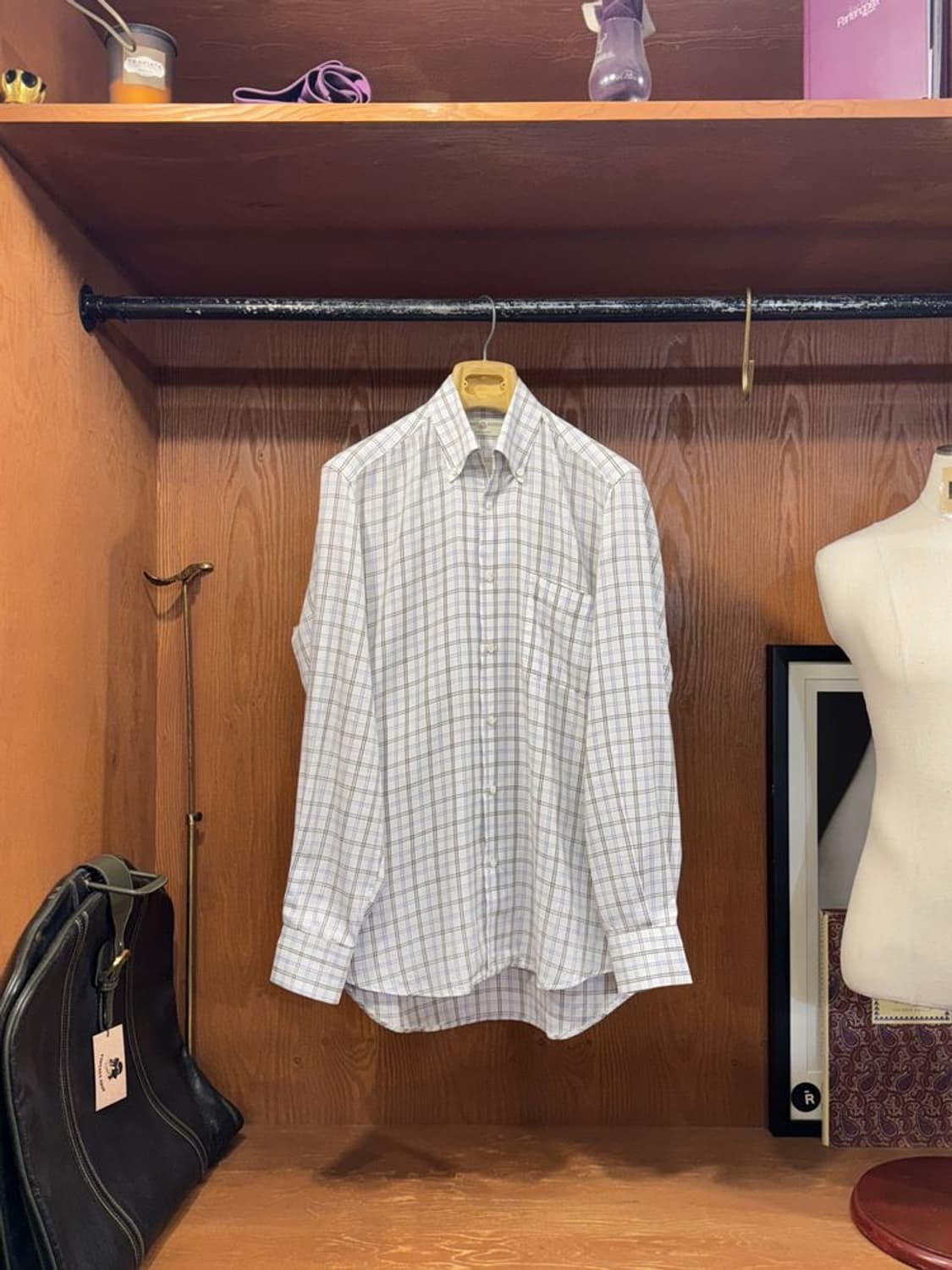 루치아노 바르베라 원피스칼라 셔츠 상품이미지1